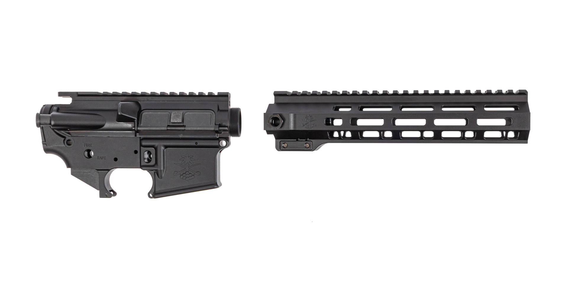 Sabre-15 Builder Set - 9.75" QDSM Rail, Black