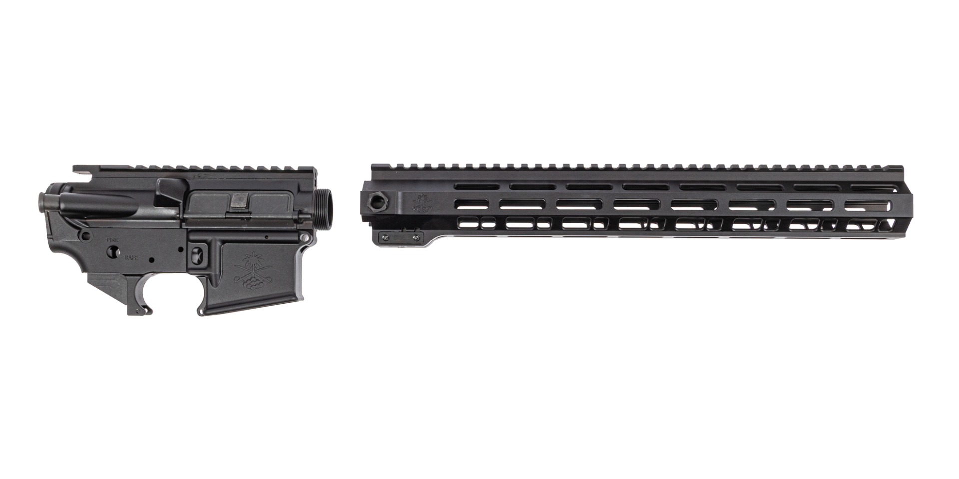 Sabre-15 Builder Set - 15" QDSM Rail, Black