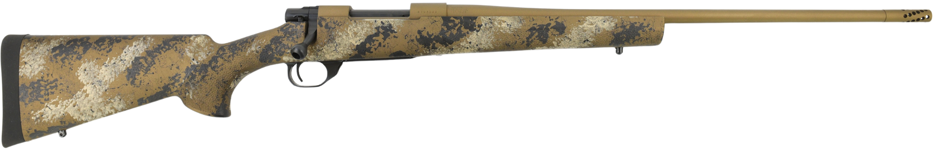 Howa M1500 Fence Line .243 Winchester 22" 5rd Bolt Action Rifle, Scorched Earth