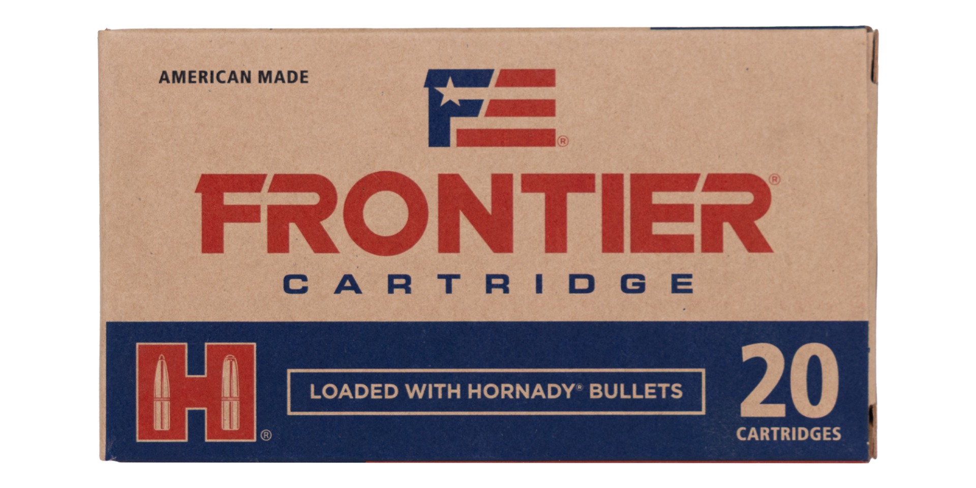 Hornady Frontier 7.62x51mm NATO FMJ Ammo, 20rd - FR390 - Hornady