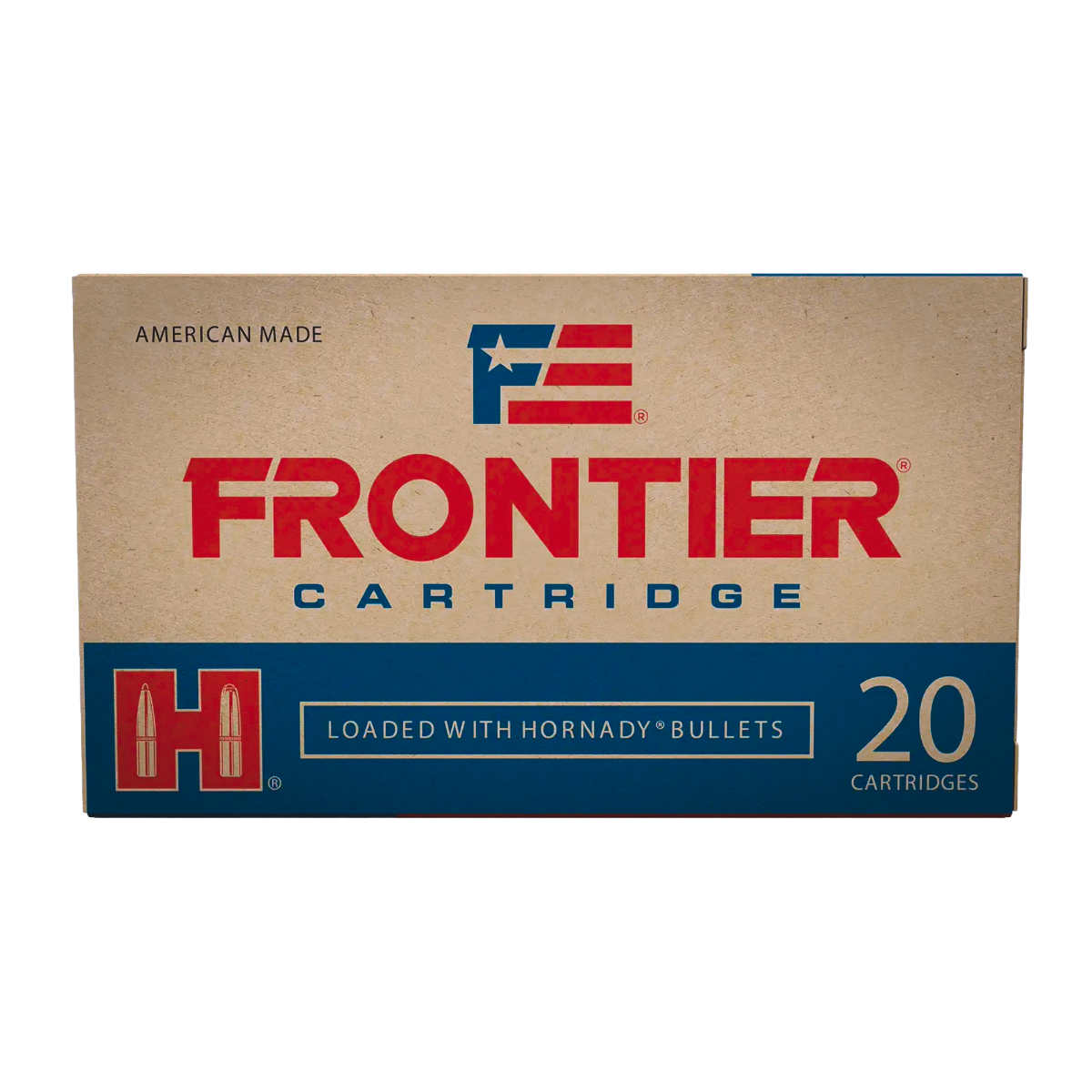 Hornady Frontier 7.62x39mm 123 Grain FMJ Ammo, 20rd - FR420 - Hornady