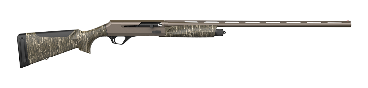 Retay Ace-R 28 Gauge 28" 2rd Semi Auto Shotgun, Bronze/Bottomland - C-RACEBRBL-28 - Retay