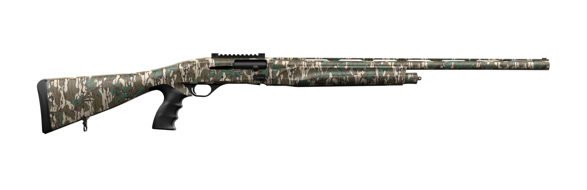 Retay Gordion Turkey PG 12 Gauge 22" 4rd Semi Auto Shotgun, MO Greenleaf - GORTRPGMOGL-24 - Retay