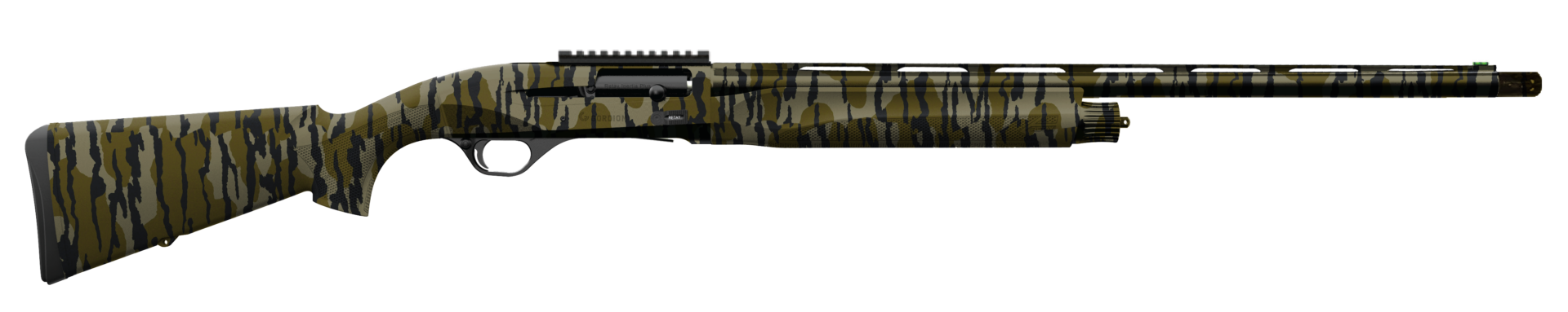 Retay Gordion Turkey 12 Gauge 24" 4rd Semi Auto Shotgun, MO OG Bottomland - GORTRMOOGBL-24