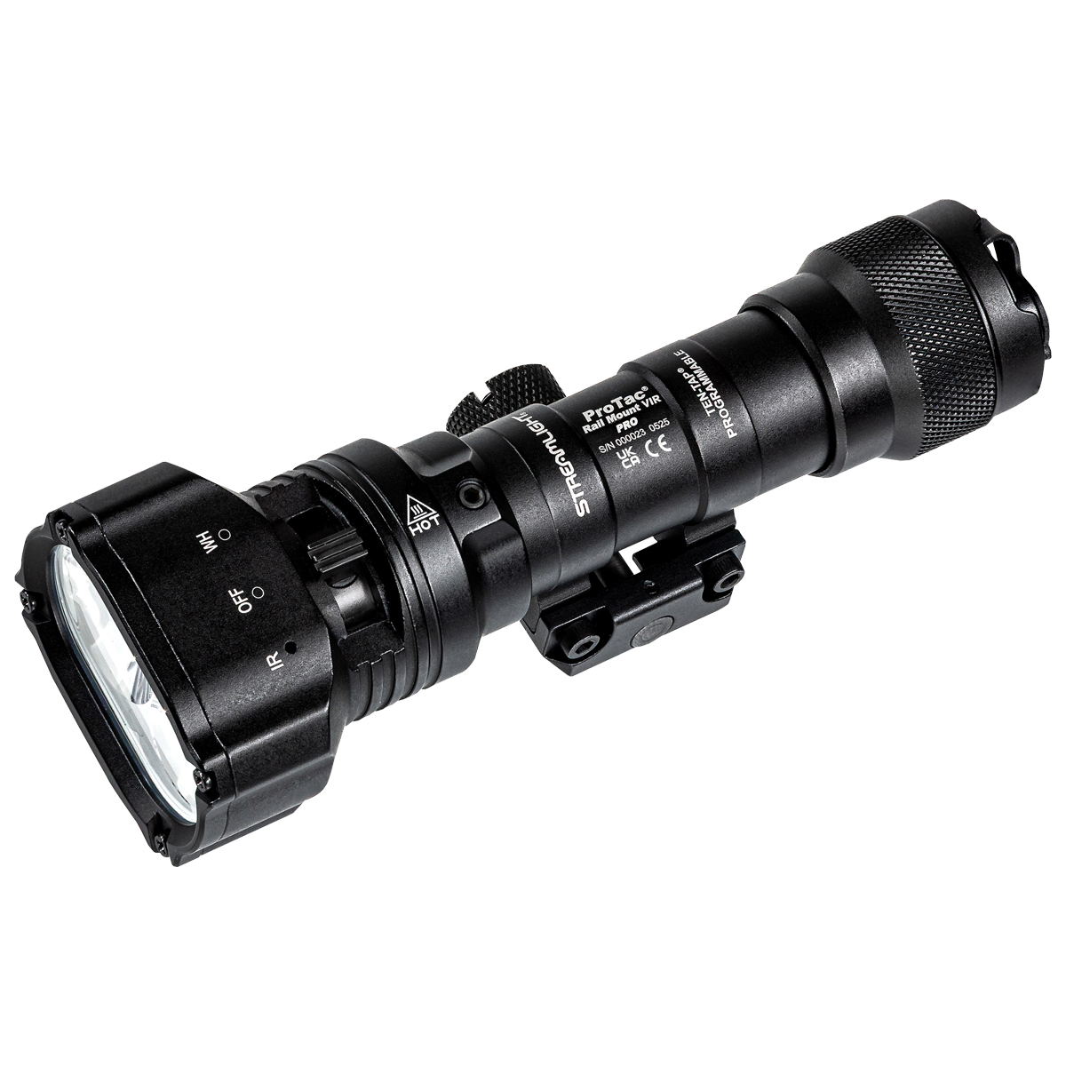 Streamlight ProTac VIR PRO USB Rail Mounted Weapon Light 1100 Lumen, Black - 881389 - Streamlight