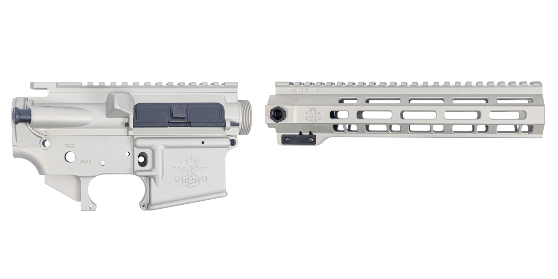 Sabre-15 Builder Set - 9.75" QDSM Rail, Champagne