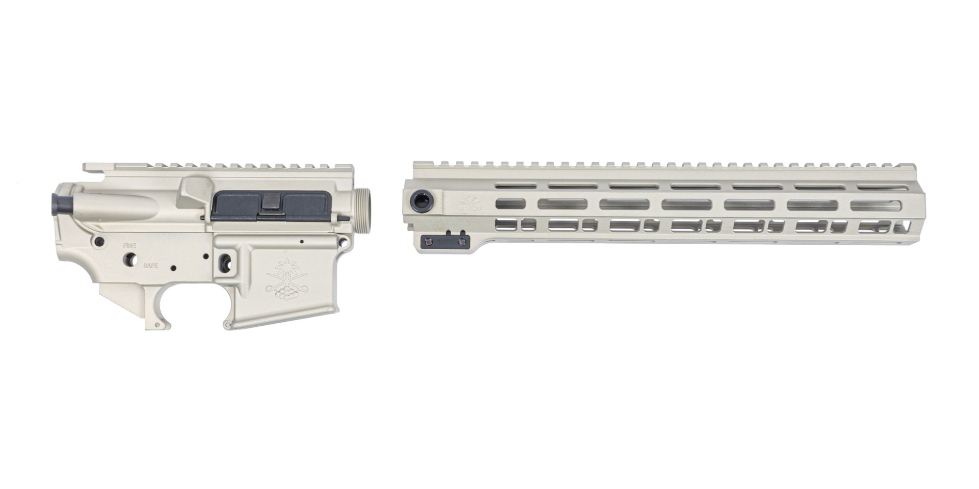 Sabre-15 Builder Set - 13" QDSM Rail, Champagne