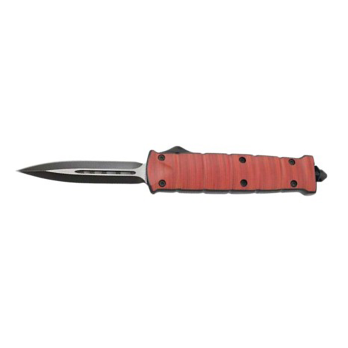 Master Cutlery 5.50" OTF Knife, Red - 245BNDP