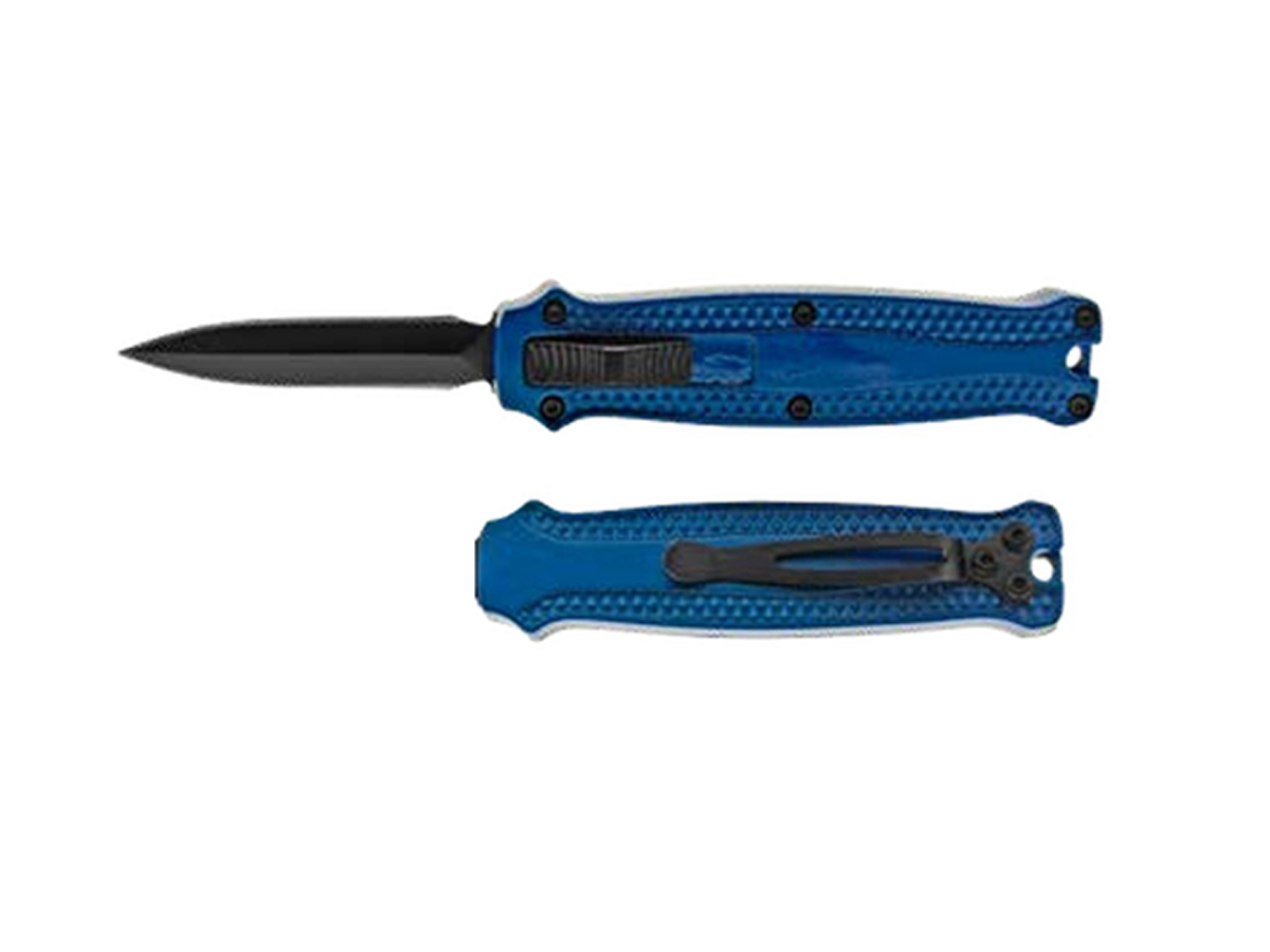 Master Cutlery 5.25" Mini OTF Knife, Blue - KN-159BL