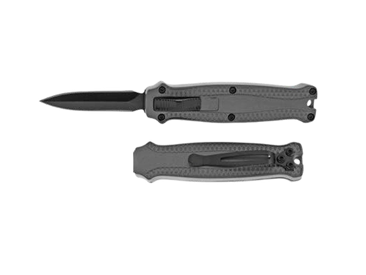 Master Cutlery 5.25" Mini OTF Knife, Gray - KN-159GY