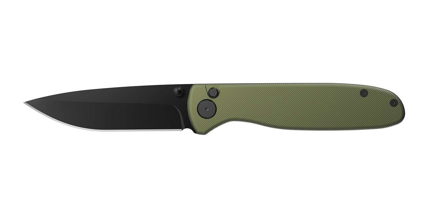 OUTDOOR EDGE DIRK | GREEN ANODIZED ALUM. KNIFE - DK-1C