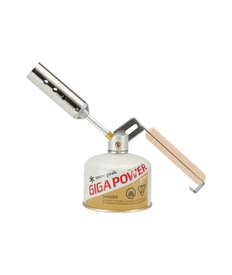 Snow Peak GigaPower Folding Torch Fire Starter, Stainless Steel - GT-120