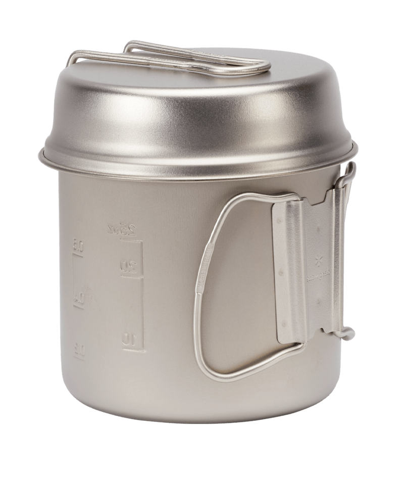 Snow Peak Trek 900 Titanium Cookset, Silver - SCS-008T