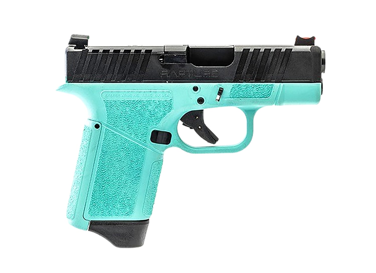 GFORCE ARMS GF9 9MM 3.25" 12rd Micro FP, Robbins Egg/Black - GForce Arms