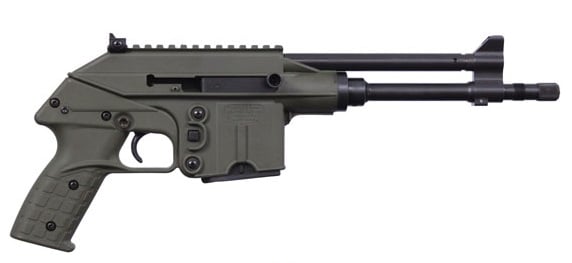 Keltec PLR-16 9.2".223 10rd Pistol, Green - Kel-Tec