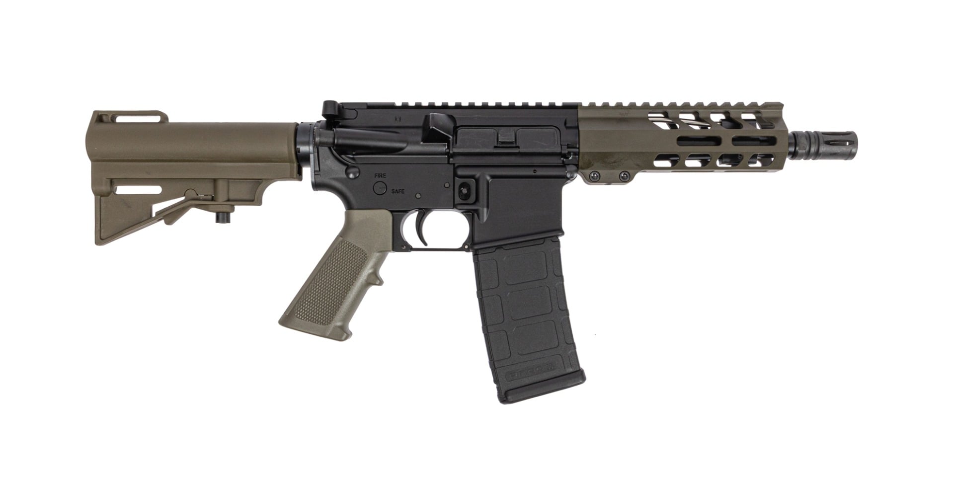 PSA 7" 300AAC 6" M-Lok Railed Classic HAR-15 Pistol, ODG
