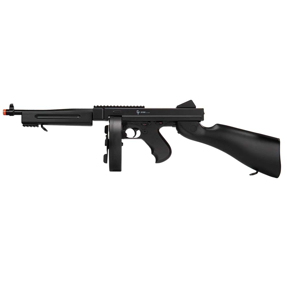 Game Face GFSMG (black) Electric, Full or Semi-Auto Submachine Gun - Includes Sling Mounts, Battery and Charger - ASRGTH