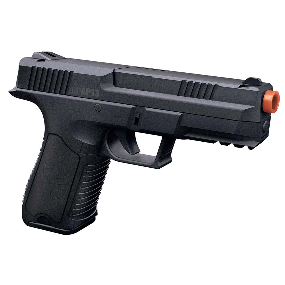 Game Face GFAP13 Electric, Full/Semi-Auto AEG Airsoft Pistol, Black - GFAP13