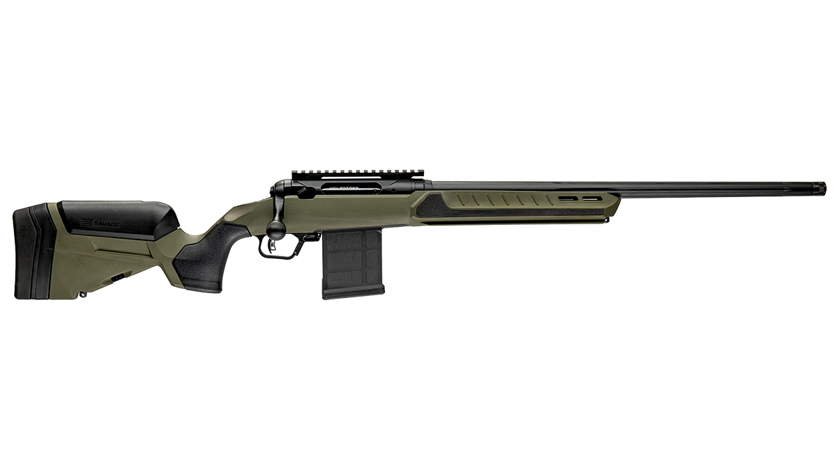 Savage Arms 110 Core Predator .204 Ruger 22" 10rd Bolt Action Rifle, Hunter Green - 32630 - Savage Arms