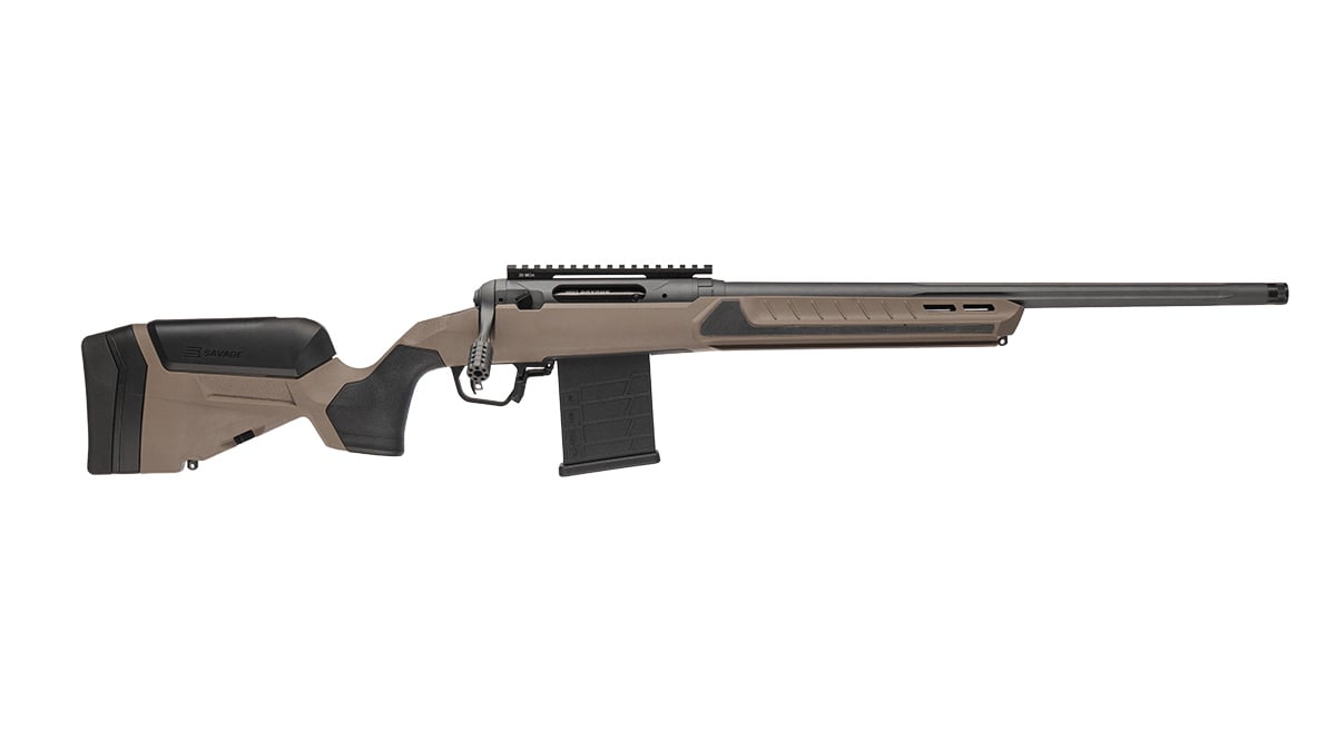 Savage Arms 110  Core Tactical 6mm Creedmoor 20" RH Bolt Action Rifle, Coyote Tan - 32670 - Savage Arms