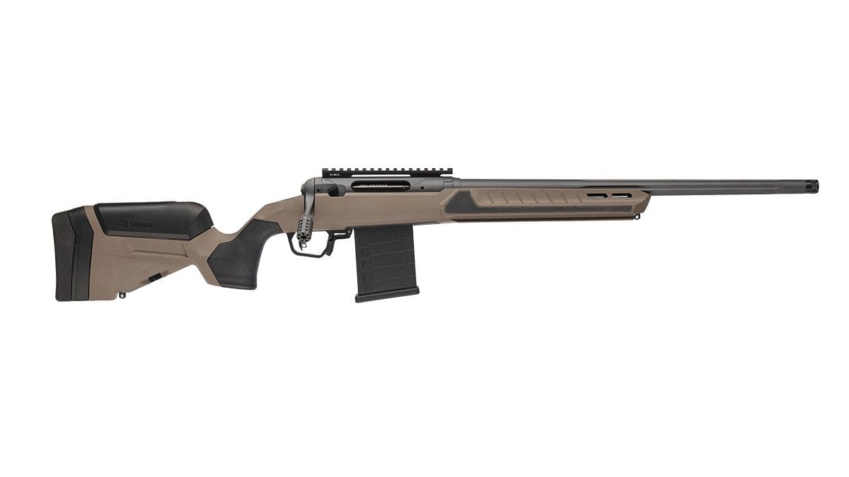 Savage Arms 110 Core Tactical 7mm PRC 24" LH Bolt Action Rifle, Coyote Tan - 32694