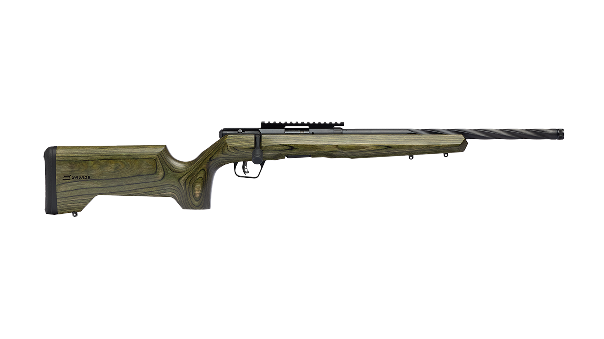 Savage Arms Savage Arms B22 Timber Tactical .22 LR 18" 10rd Bolt Action Rifle, ODG Laminate - 70251