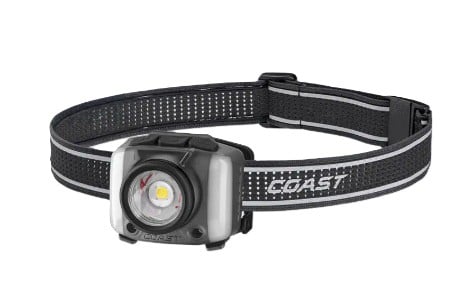 COAST FL97R Voice Headlamp Red/Green GRAY- 31428