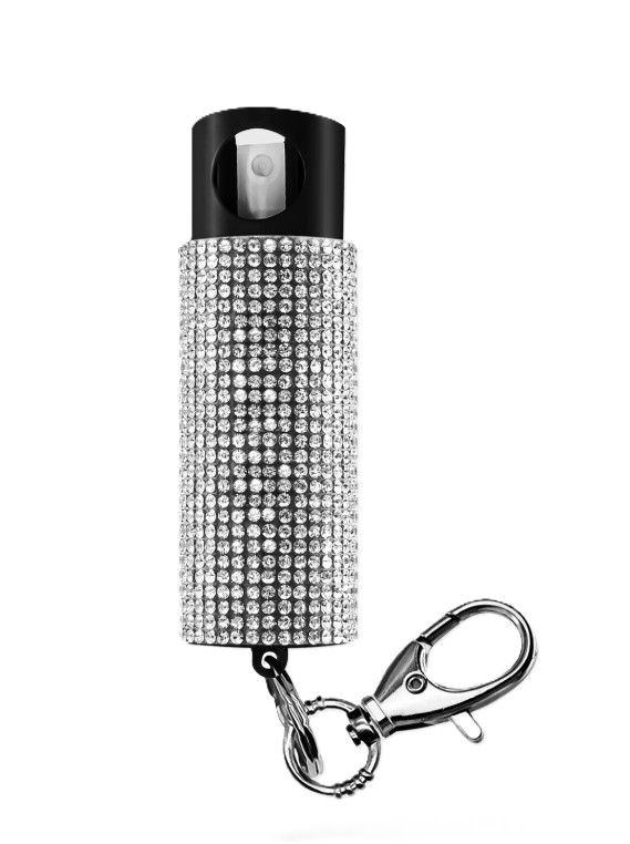 Guard Dog Bling It On Pepper spray , White - PS-GDBO-WT