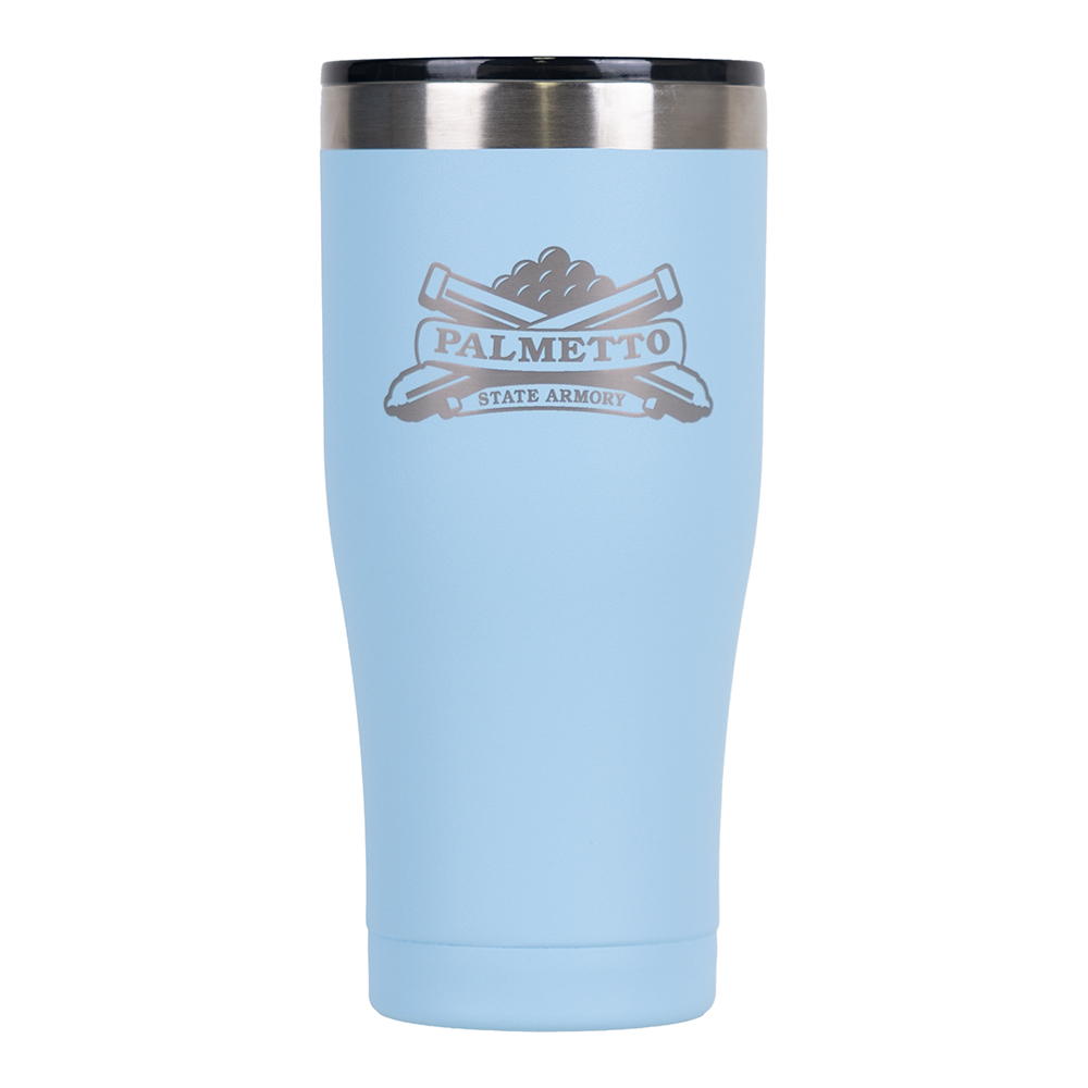 Palmetto State Armory PSA Engraved Logo 20 oz Tumbler, Sky Blue