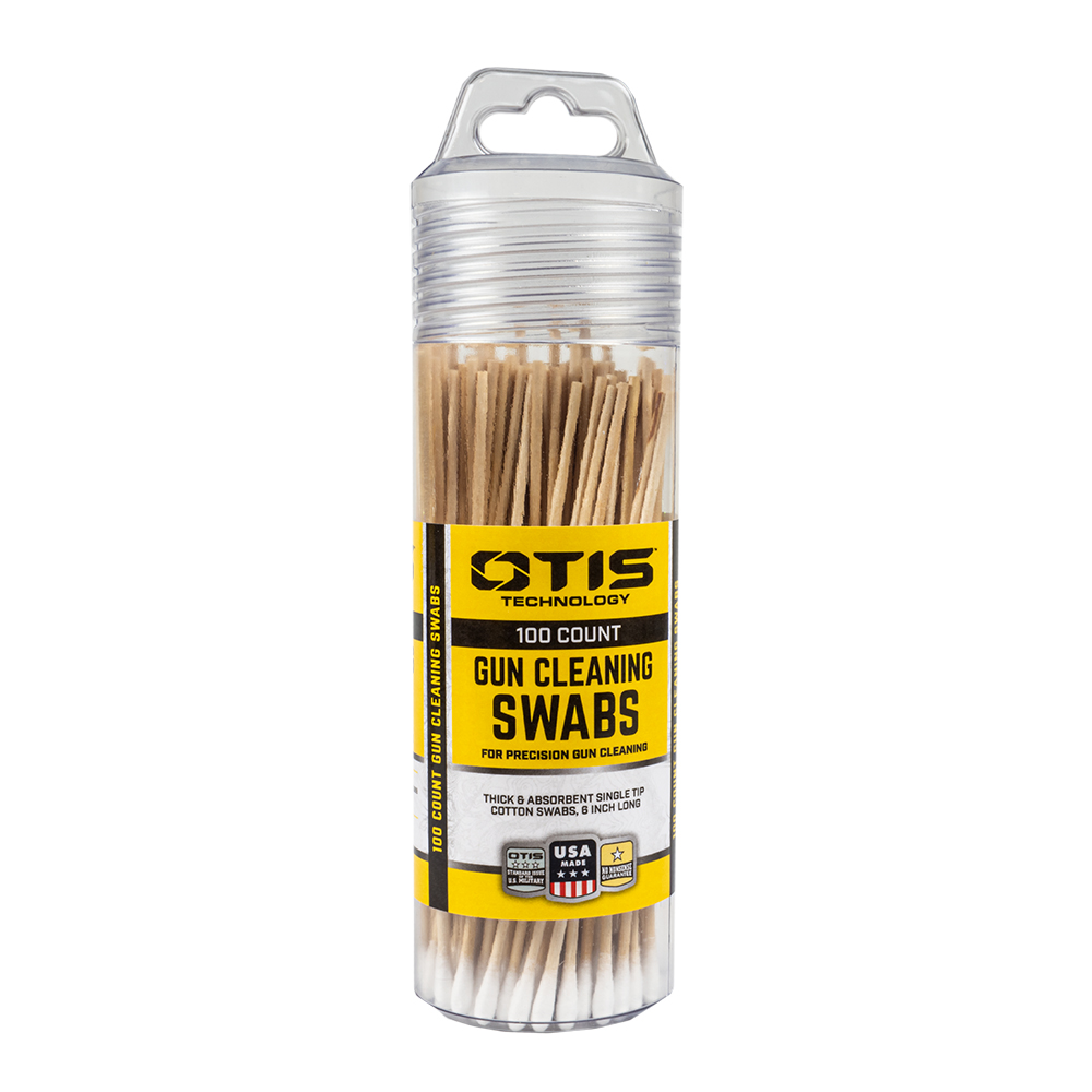 Otis Gun Cleaning Swabs (100 Pack Single Tip) - SHF-241-100 B