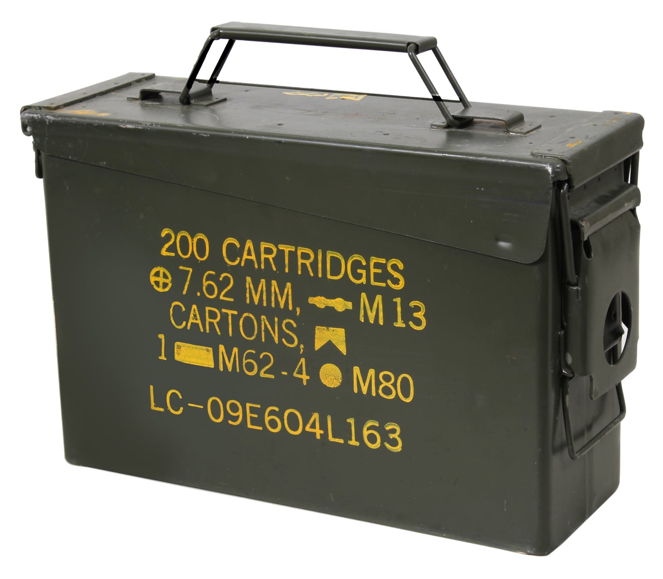 Surplus 30 Cal. Metal Ammo Cans, OD Green - SP9095