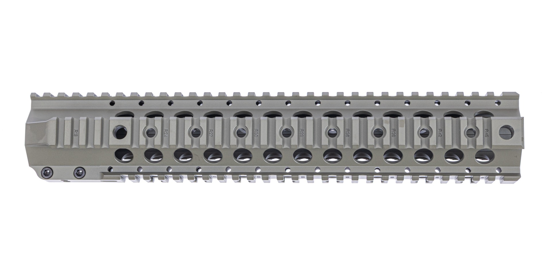 Sabre-15 13" Quad Rail, Moss Green