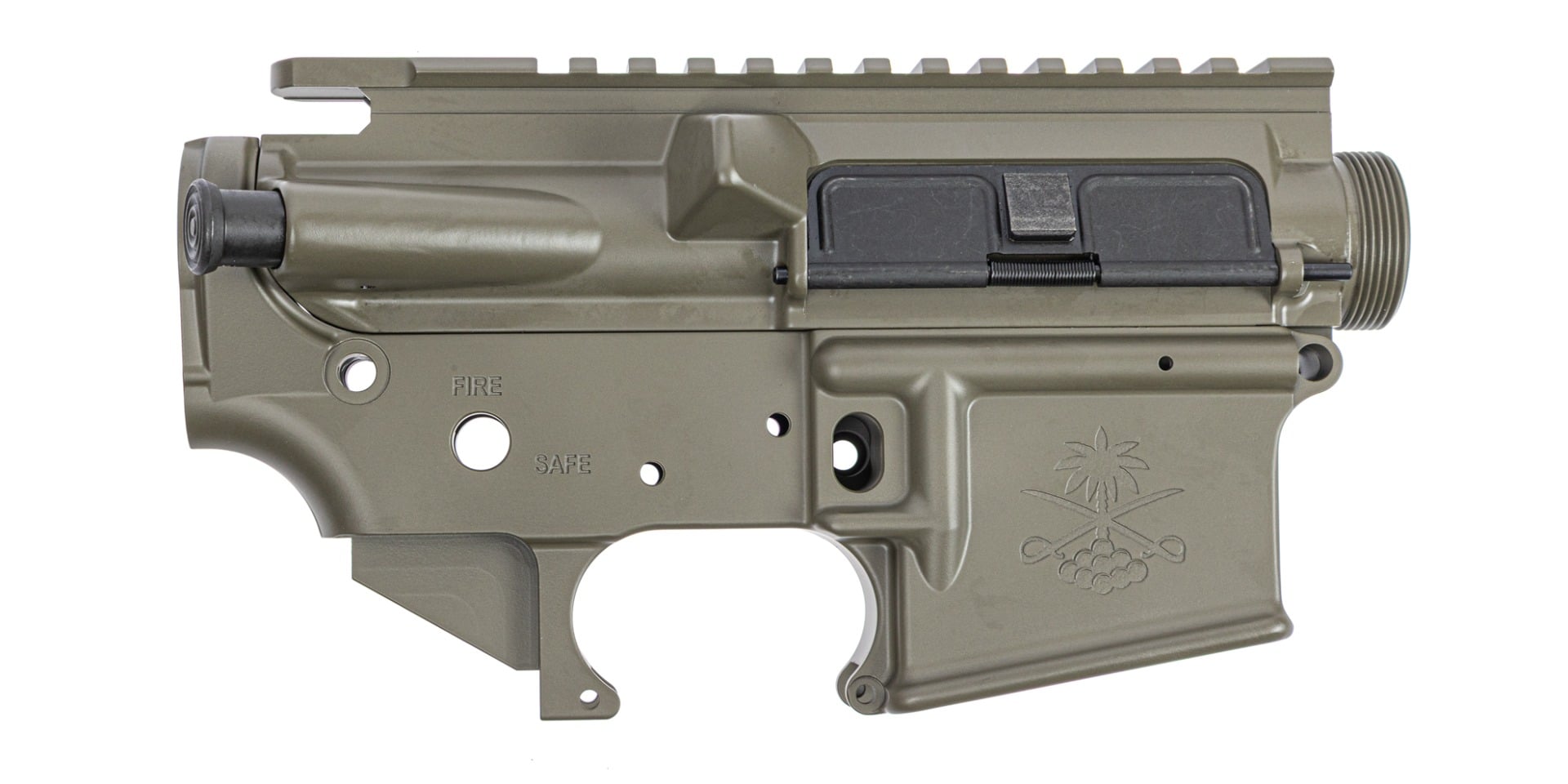 Palmetto State Armory Sabre-15 Receiver Set AR-15 (Upper & Lower) Moss Green