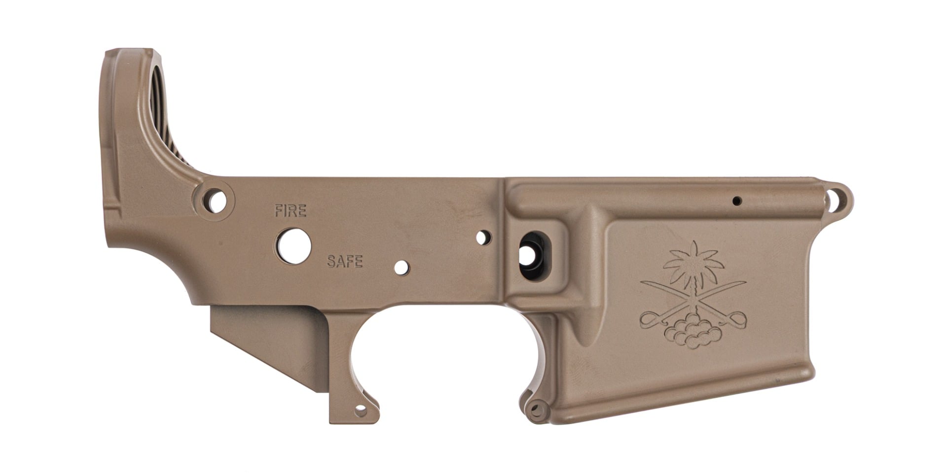 Sabre-15 Stripped Lower Receiver, FDE