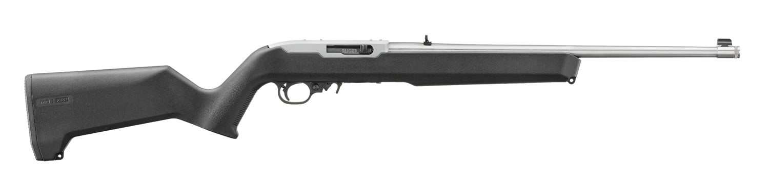 Ruger 10/22 MOE-X .22 LR 18.5" TB 10rd Semi Auto Rifle, Black/Stainless - 32023 - Ruger