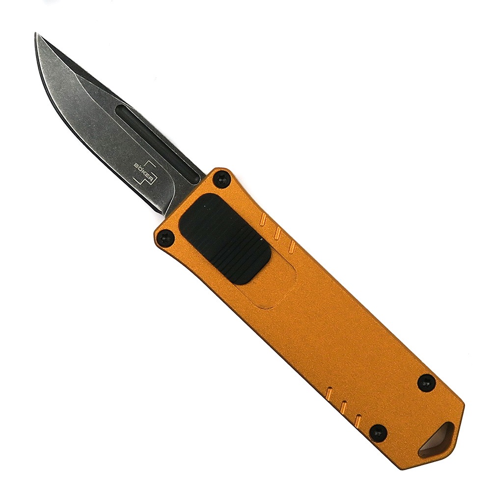 Boker Usa BOKER PLUS USB OTF KNIFE - BURNT ORANGE 2.0 - 06EX267