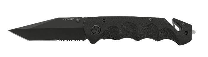COAST DX330 Double Lock Knife Black - 19307