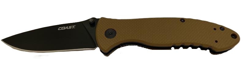 COAST DX342 COAST 1919 Reserve Knife Tan - 30487