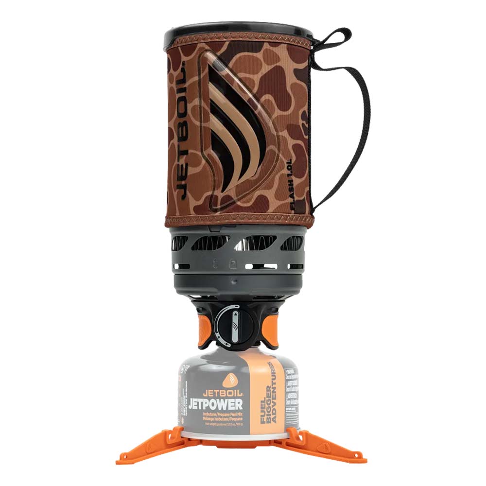 Jetboil Flash 1.0L Fast Boil Cooking System, Duck Camo - FLCM3