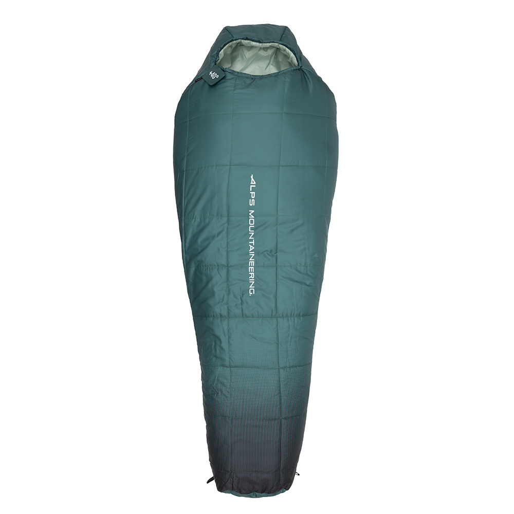 ALPS Mountaineering Vibe +40º Sleeping Bag, Emerald - 4601407