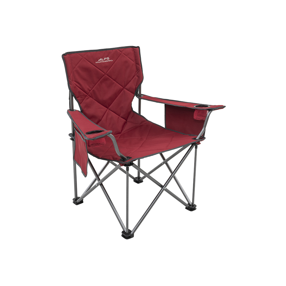 ALPS Mountaineering King Kong Camp Chair, Salsa/Charcoal - 8140344