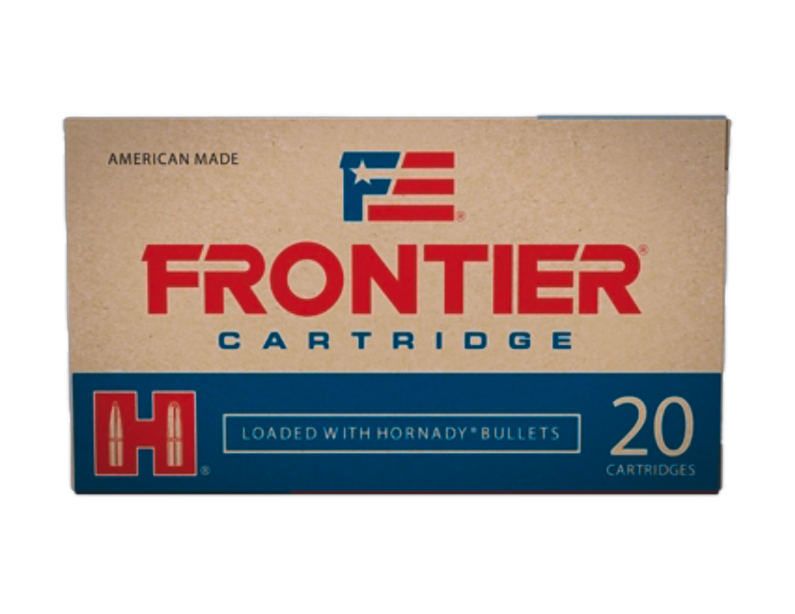 Hornady Frontier 6mm ARC 105gr FMJ Ammo, 20Rds - FR710