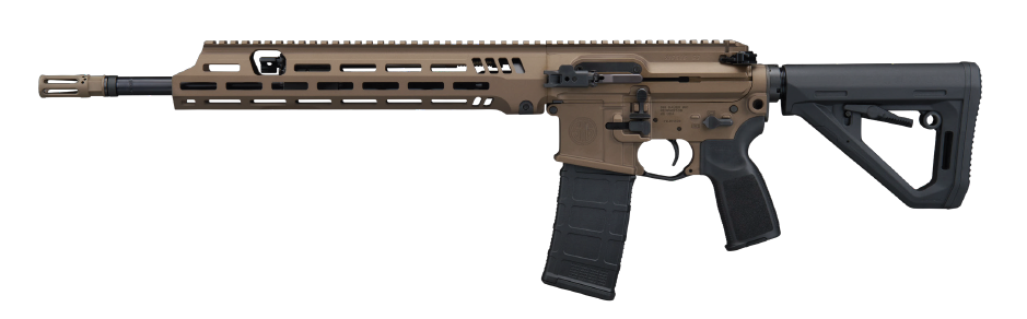 Sig Sauer 516 G3 16" 5.56 NATO 30rd AR-15 Rifle, Bronze - Sig Sauer