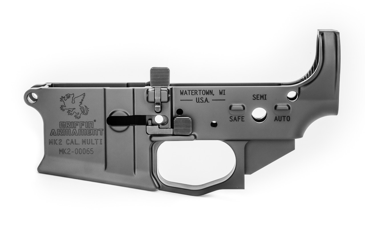 Griffin Armament MK2 Ambidextrous Lower Receiver - Griffin Armament
