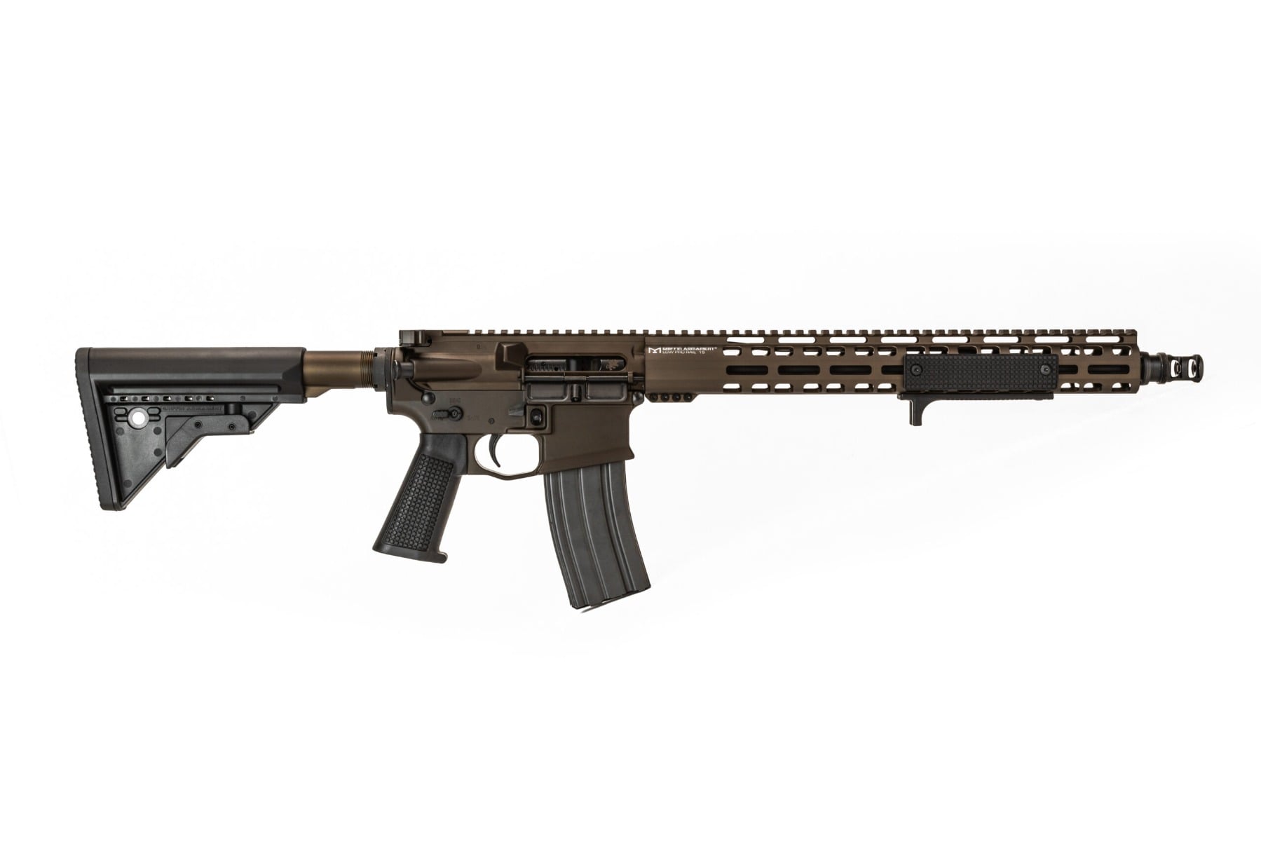 Griffin Armament MK2 Recce 16" 223 Wylde AR Rifle, Terra Brown - Griffin Armament