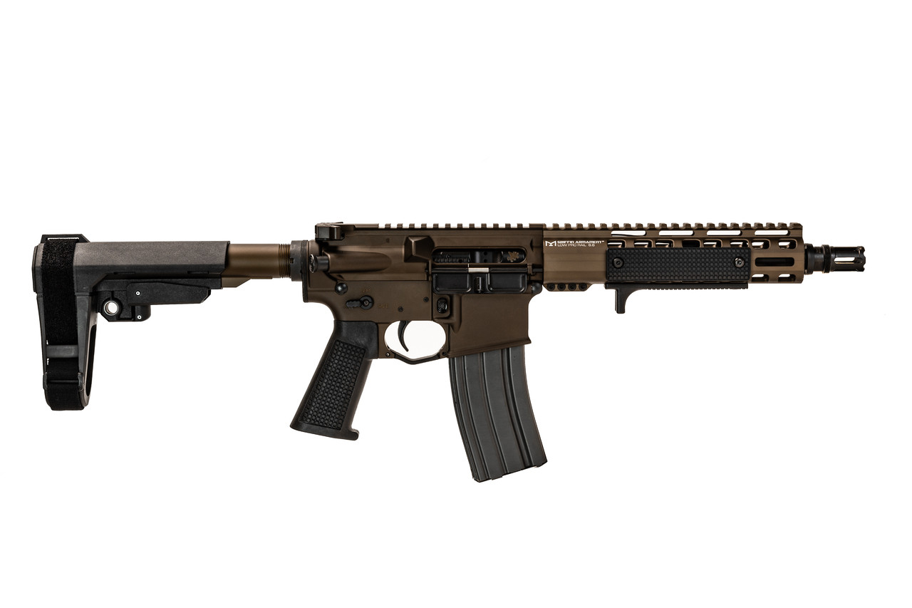 Griffin Armament MK1 PSD 9.5" 300 Blackout AR Pistol, Terra Brown
