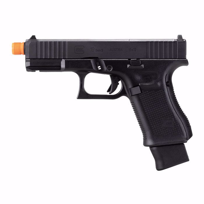 Elite Force Glock G19 Gen 5 MOS CO2 Airsoft Pistol, Black - 2276366