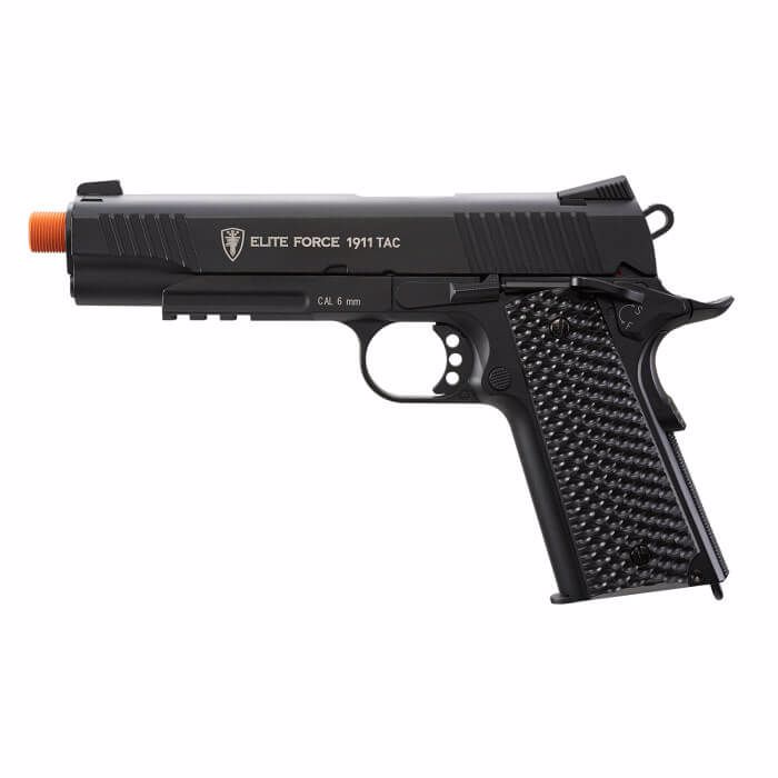 Elite Force 1911 TAC Airsoft Pistol, Black - 2279555