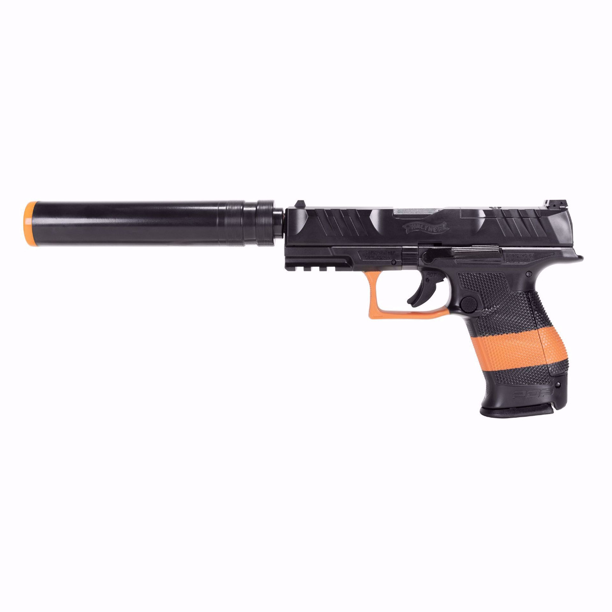 Elite Force Walther PDP Compact Spring 6mm Airsoft Pistol, Black - 2280280