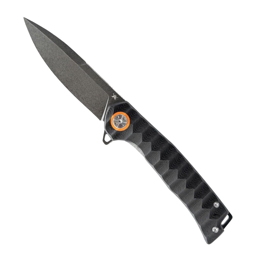 Skallywag Tactical Sao Feng DropPoint, Black Knife - Skallywag Tactical